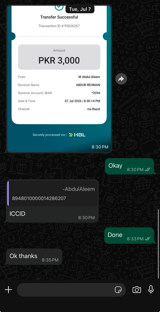 WhatsApp review from Bilal